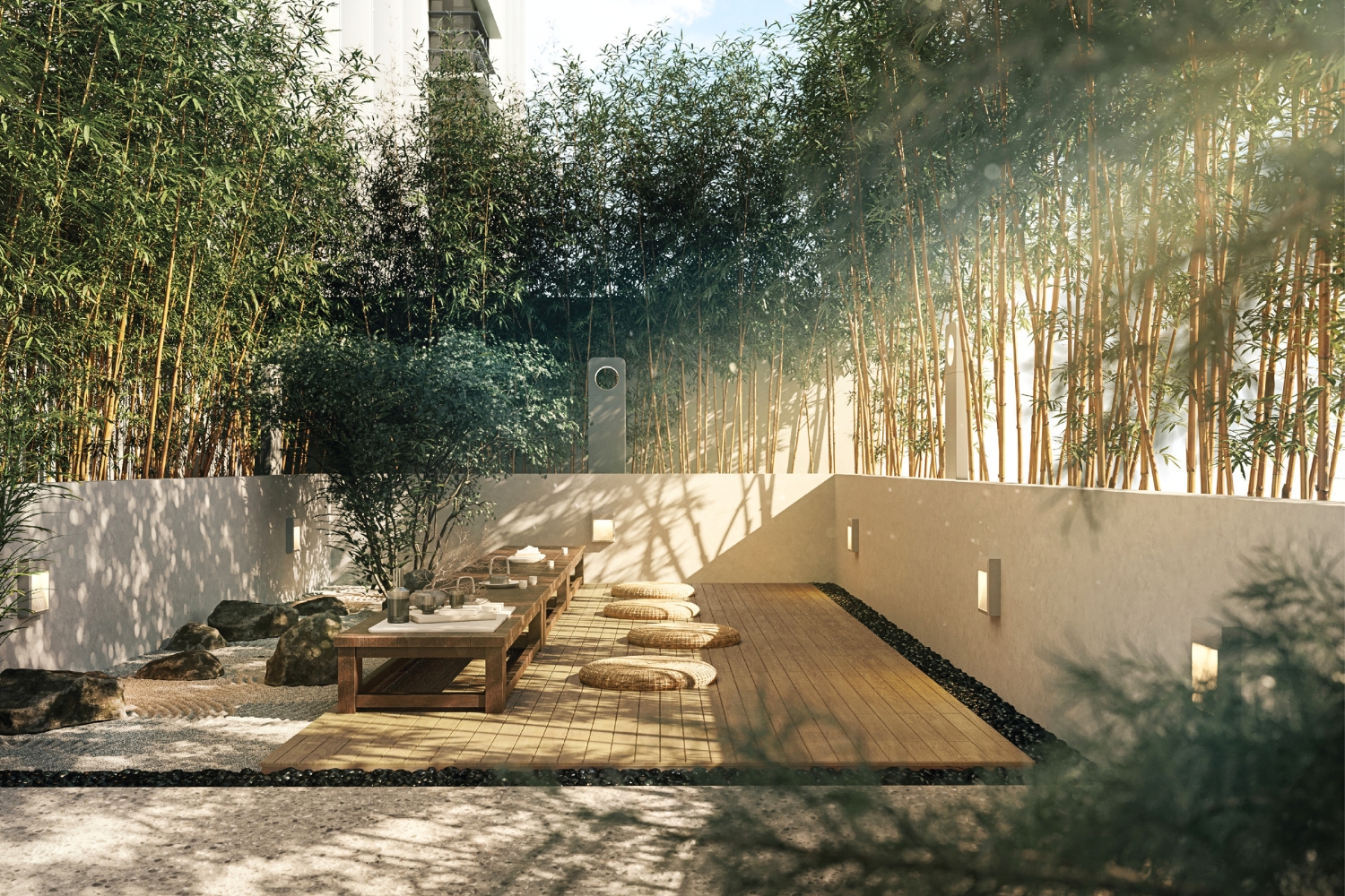 Kaze — The Tea Garden · Artist's Impression